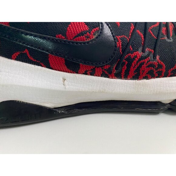 Nike KD 8 EXT Sneakers Mens 9.5 Black/Red Floral Kevin Durant‎ Low Top 806393 main image 4